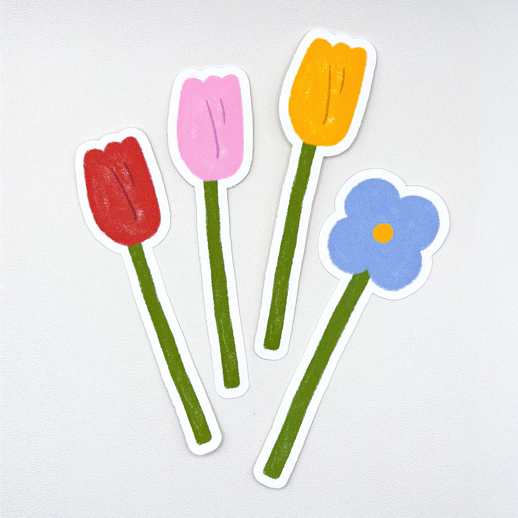 Blooming Cat Tuck-In Greeting Card