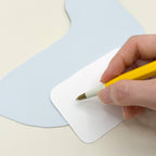 Messenger Pigeon Tuck-In Greeting Card