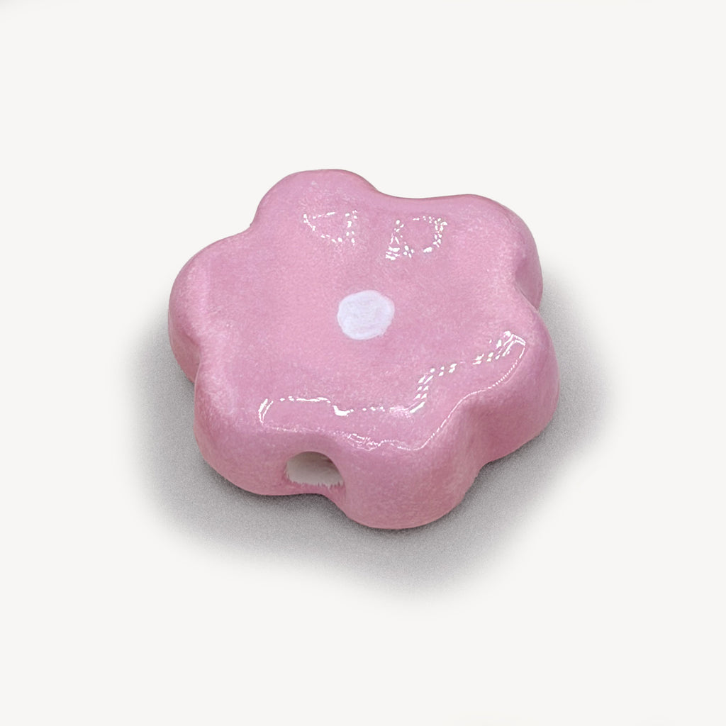 Pink Flower Charm