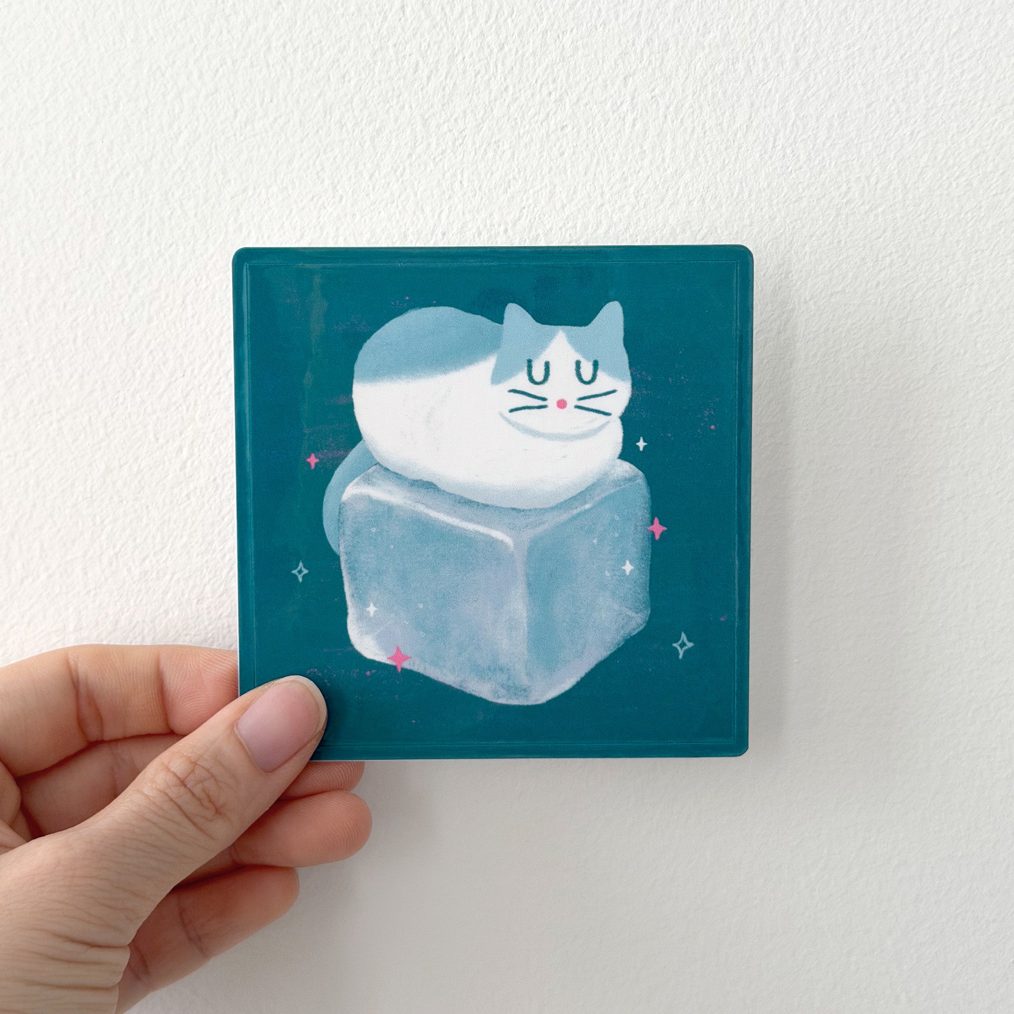 Chilling Cat Sticker