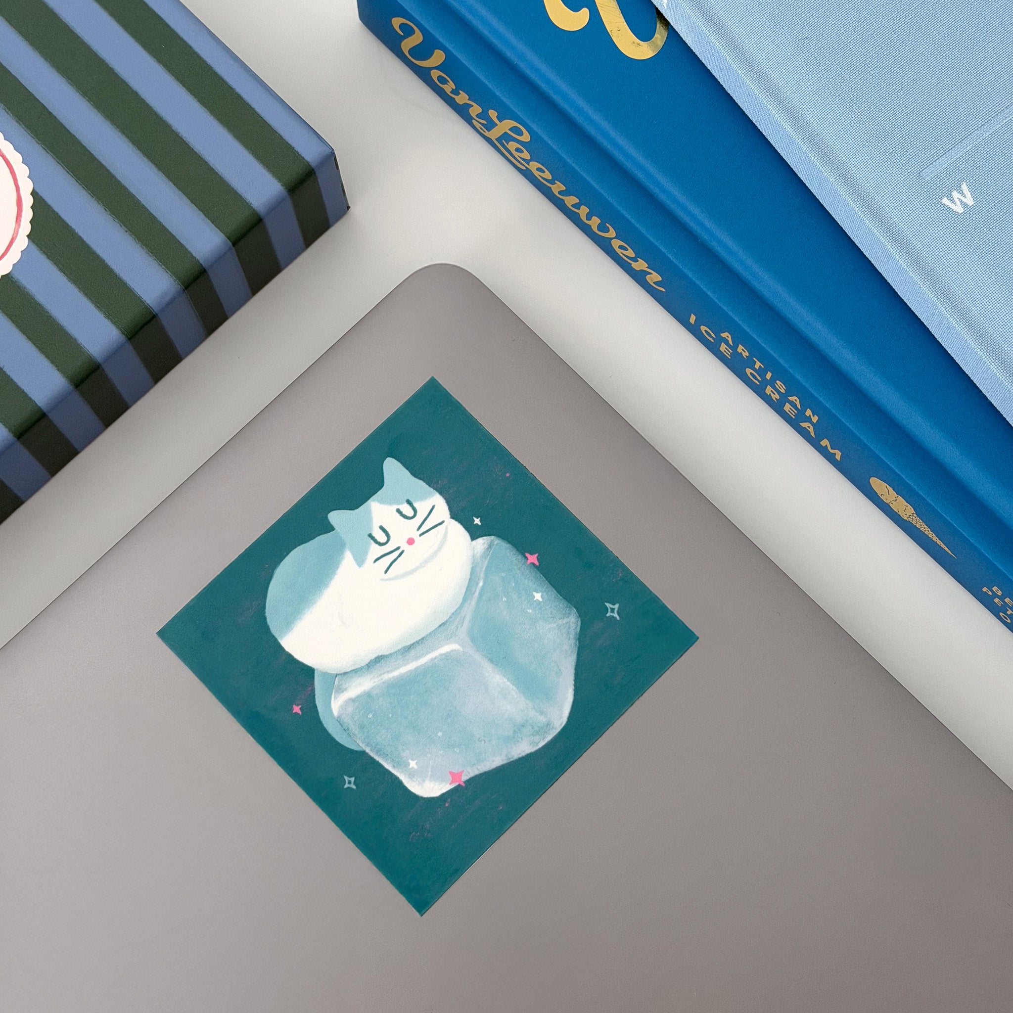 Chilling Cat Sticker