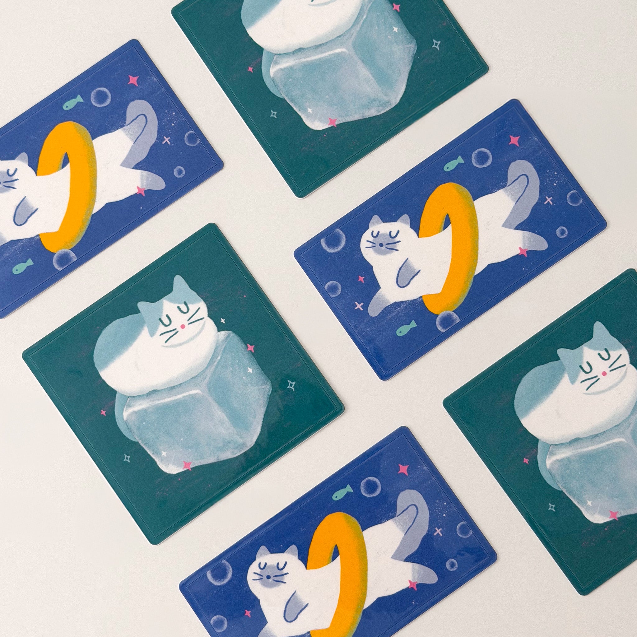Chilling Cat Sticker