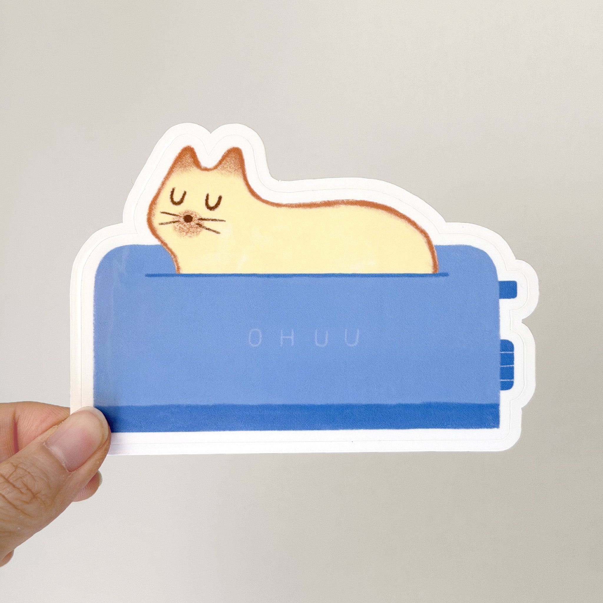 Toasty Cat Sticker