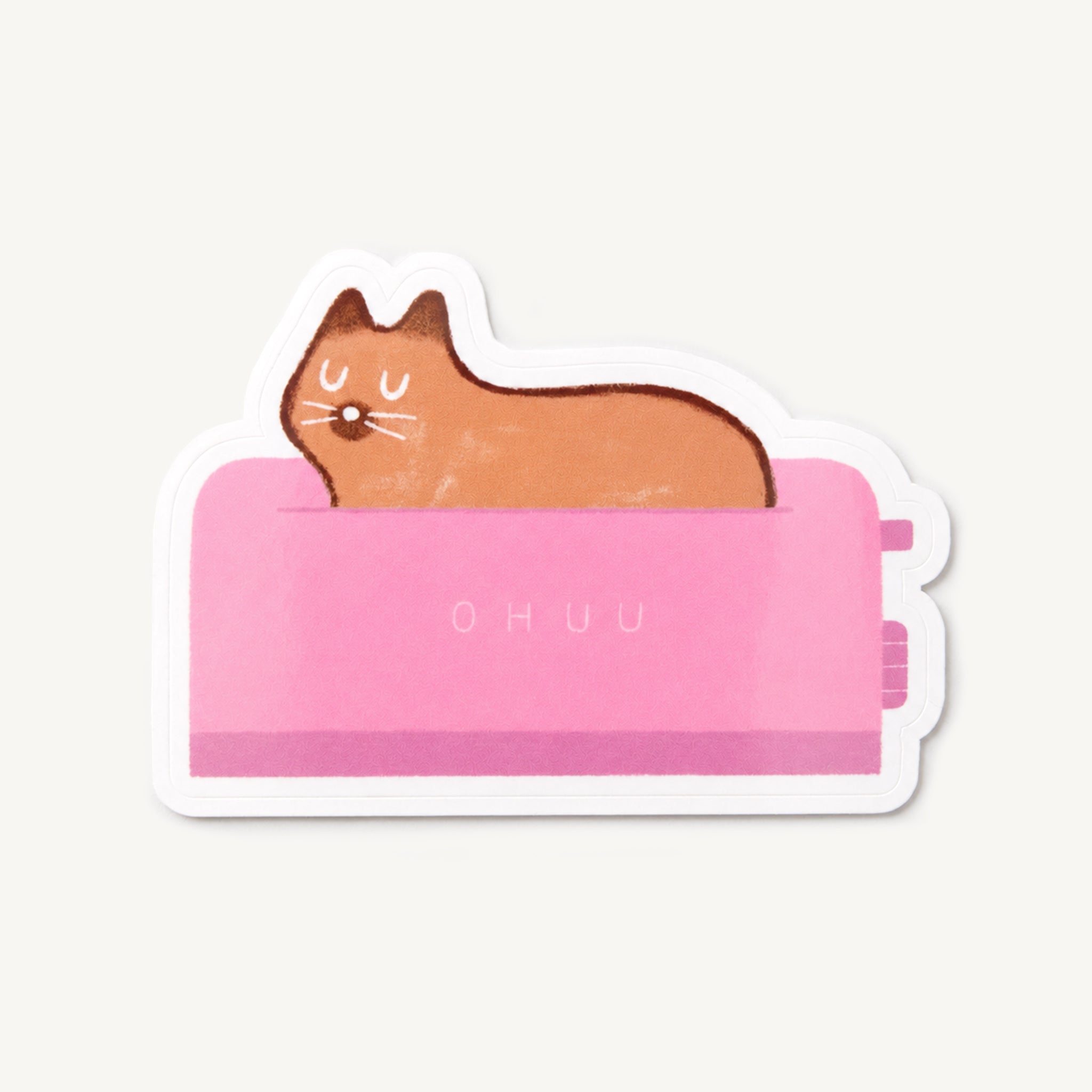 Toasty Cat Sticker