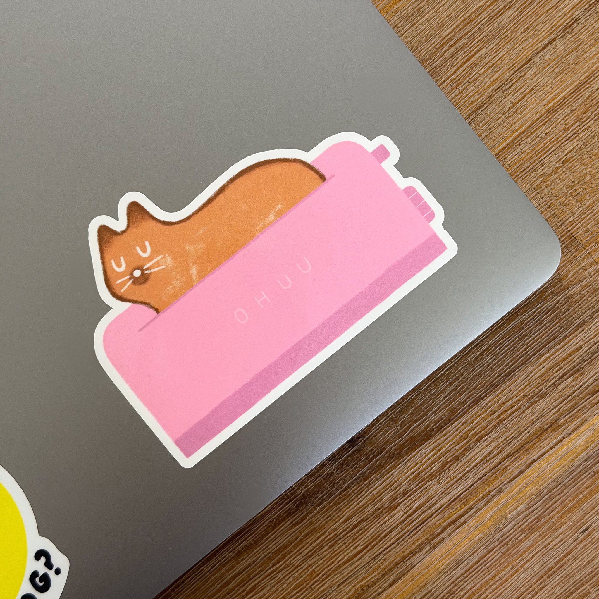 Toasty Cat Sticker